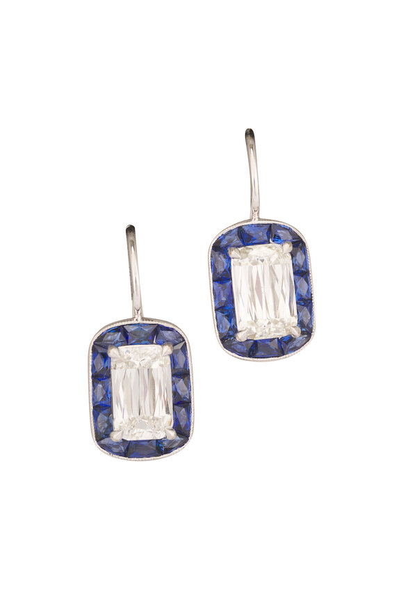 Lowy & Co Diamond Drop Earrings - view 1