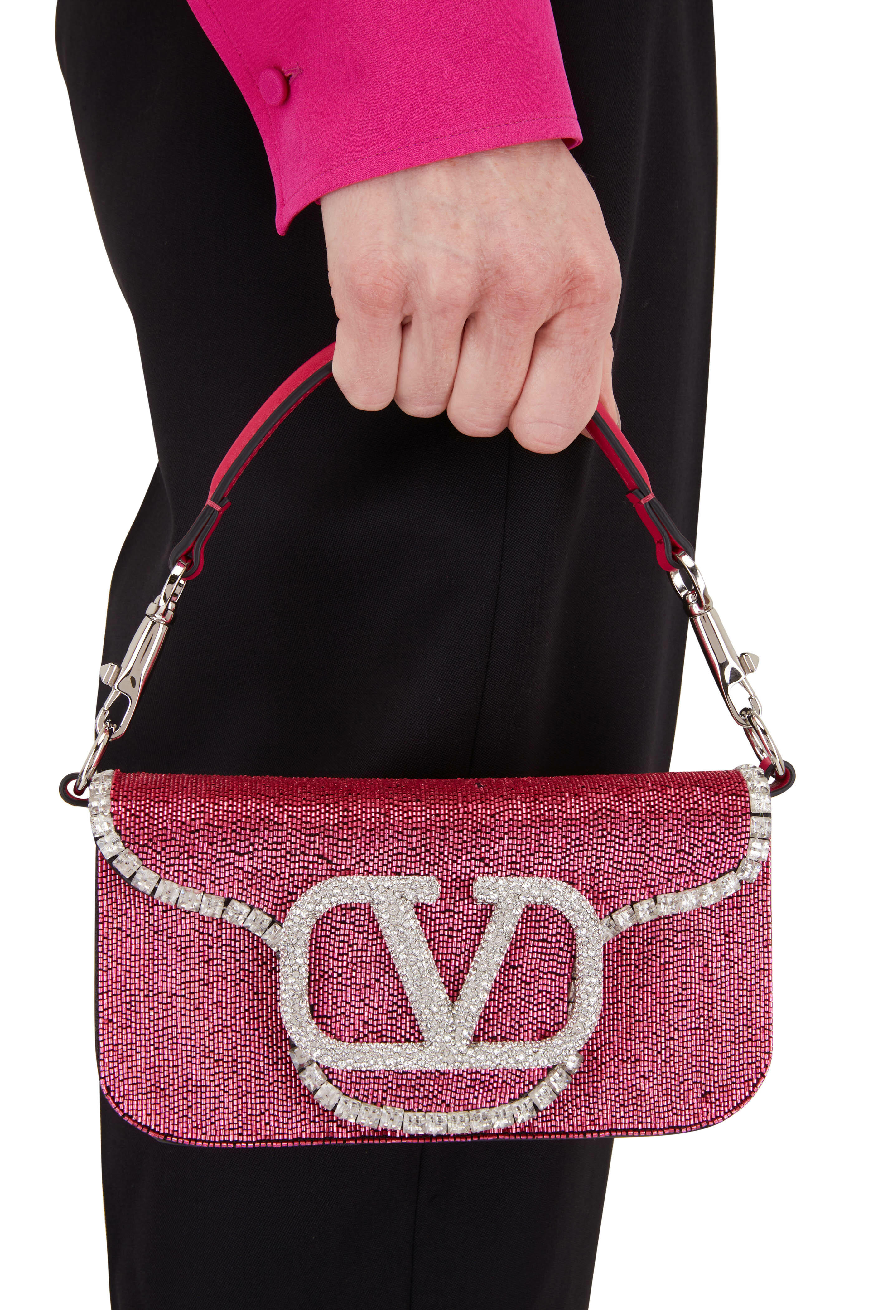 Valentino VaVa Voom Bag - Pink Shoulder Bags, Handbags - VAL362596