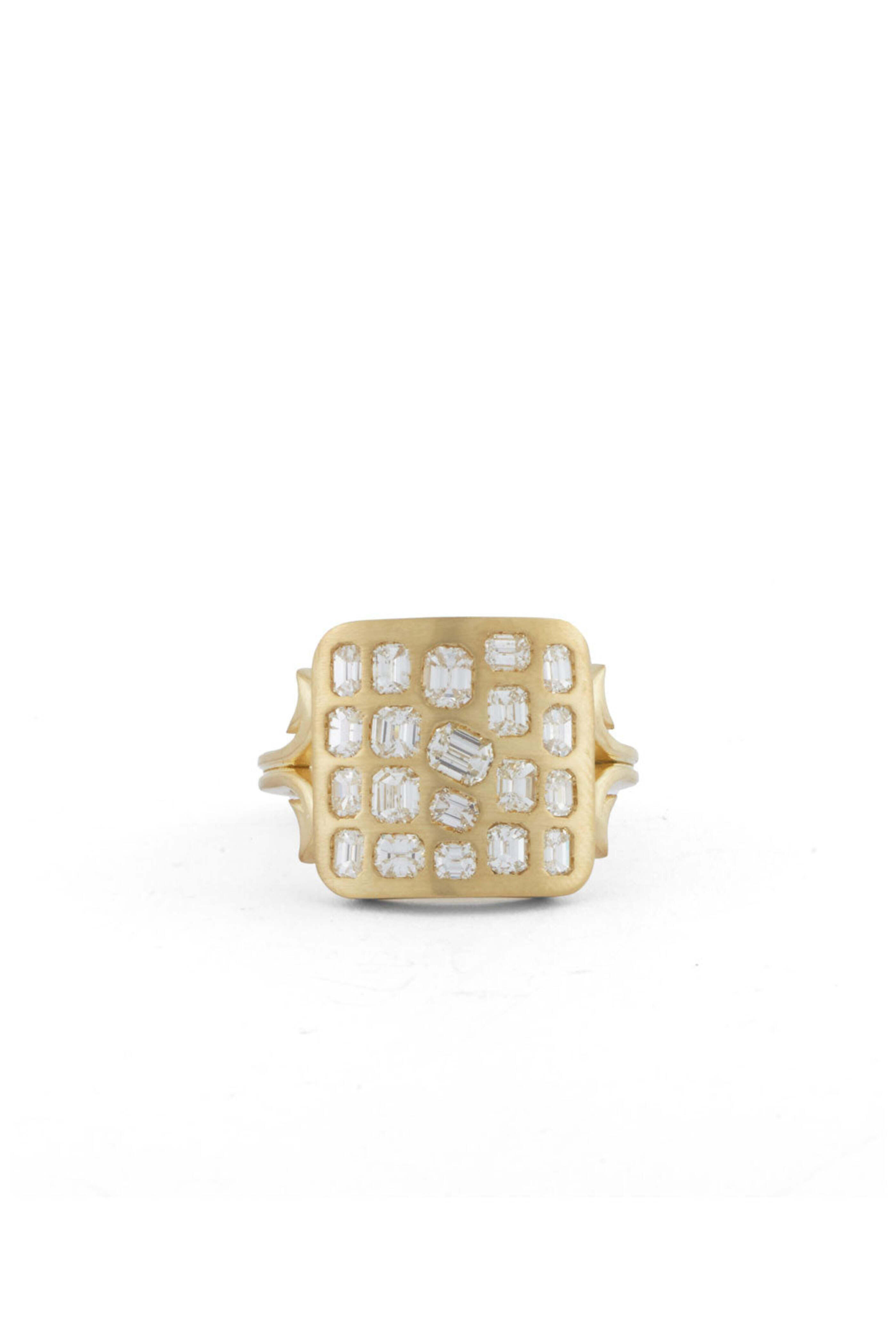 Sylva & Cie - Small Square Ten Table Ring | Mitchell Stores