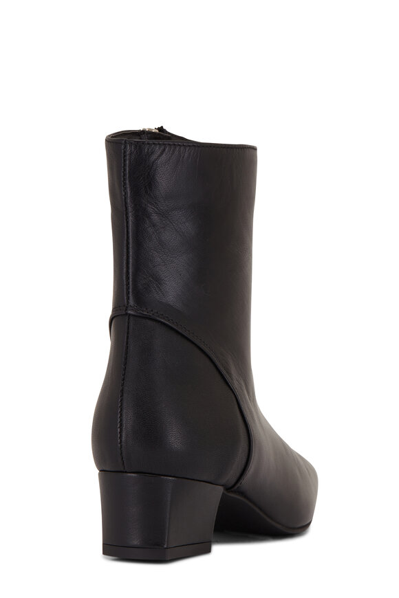 Aquatalia Selini Black Stretch Leather Boot - view 4