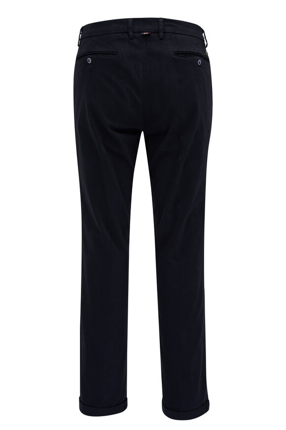 Masons - Navy Solid Stretch Chino