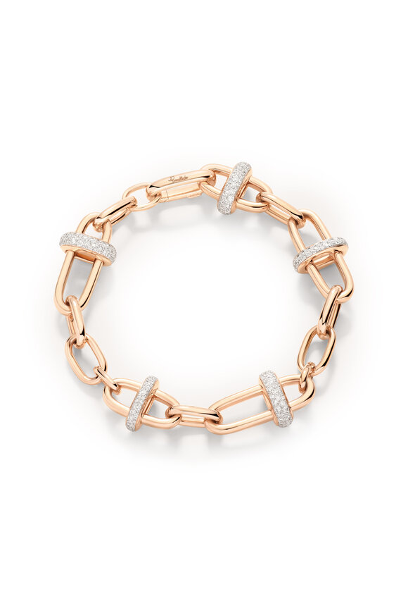 Pomellato Iconica Rose Gold Link Bracelet