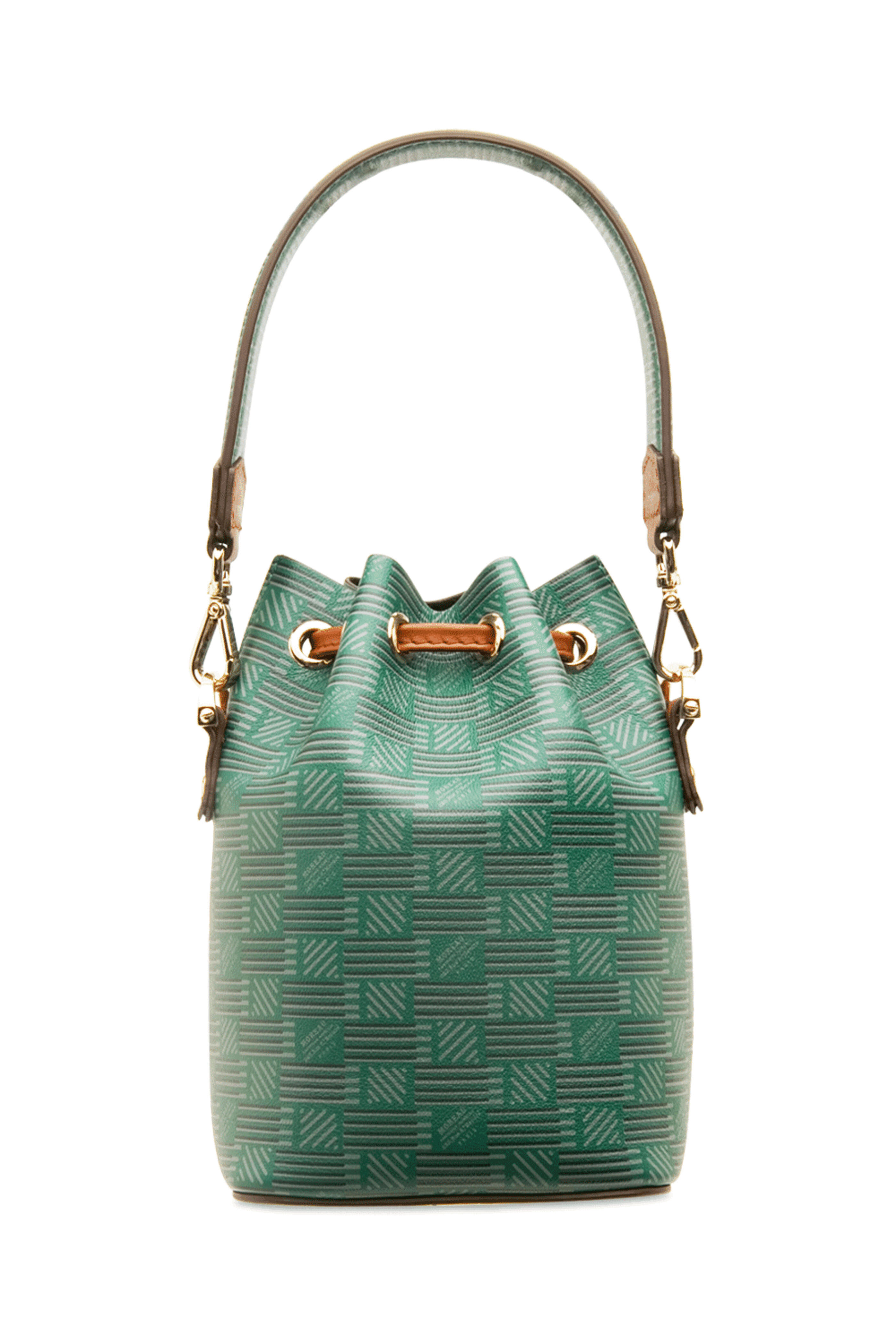 Moreau Paris - La Pon PM Bucket Bag in Vert