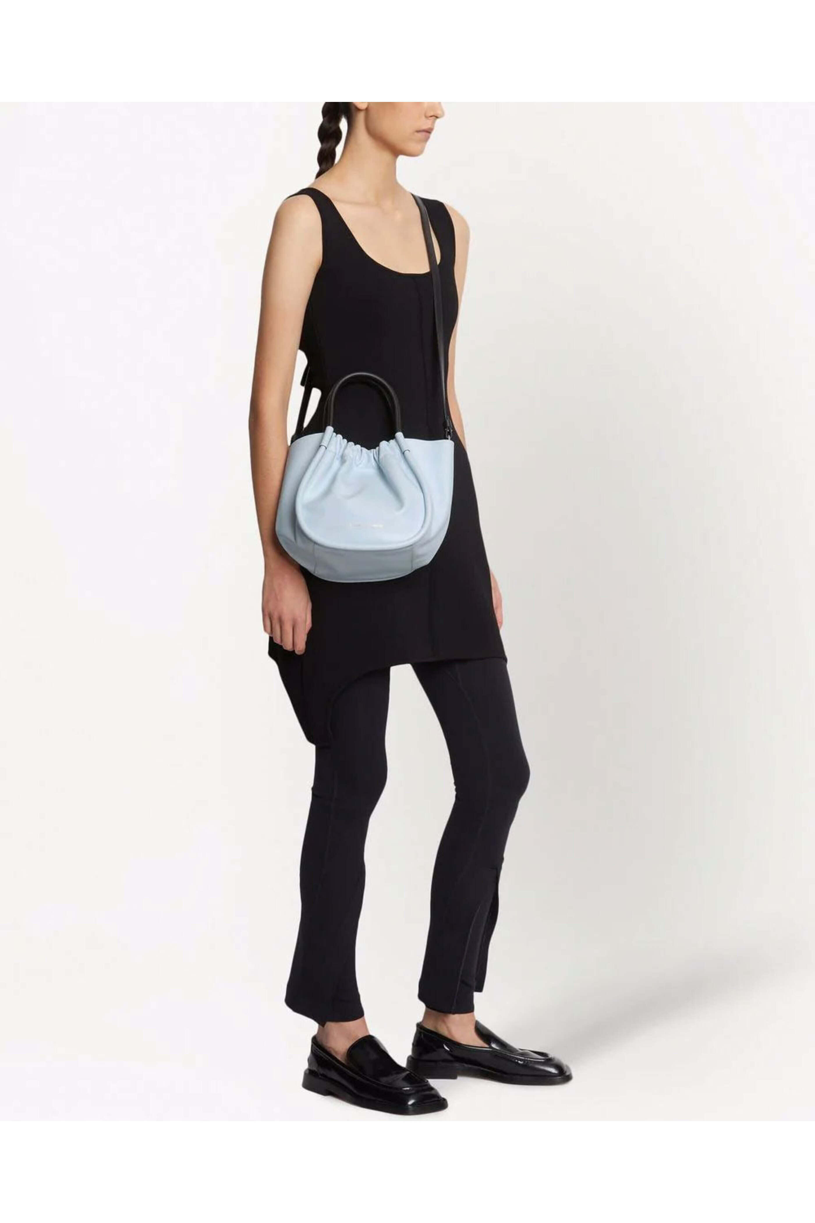 Proenza Schouler - Small Ruched Tote Bag in Pale Blue