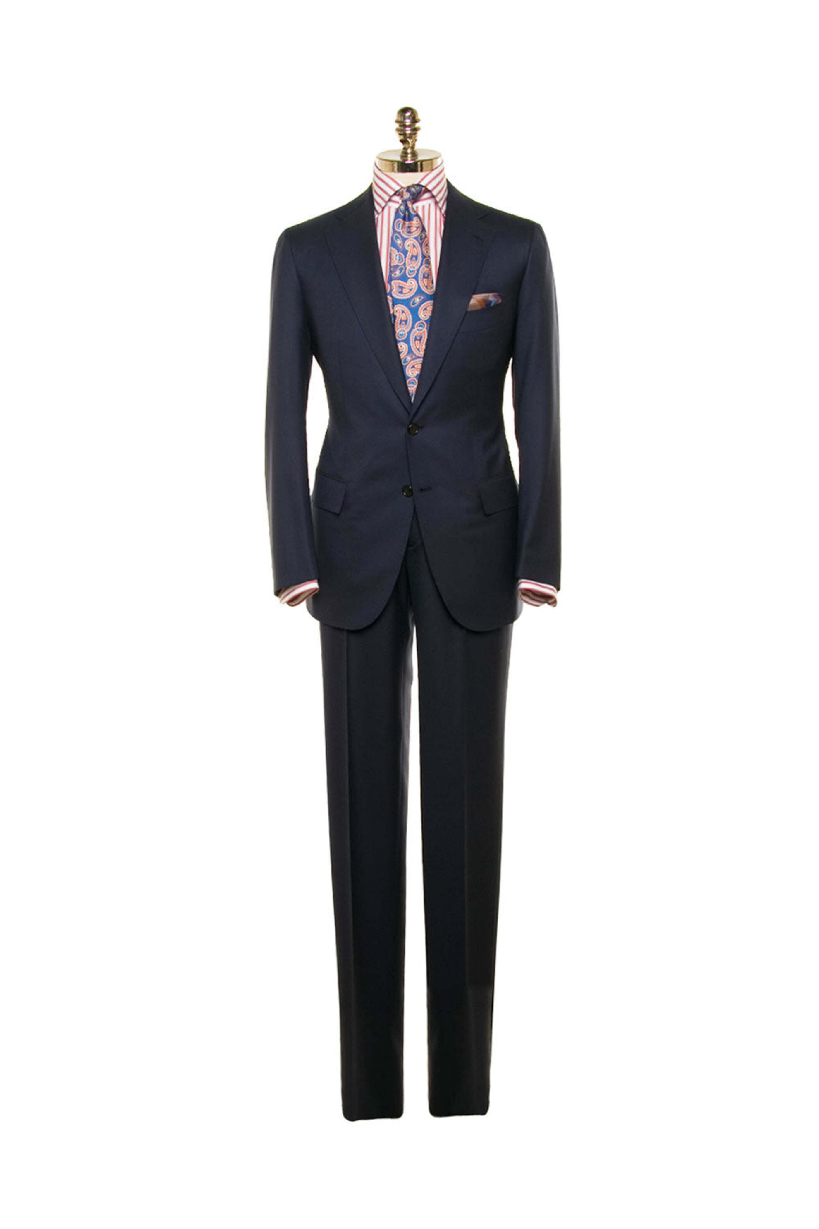 Cesare Attolini - Navy Solid Suit