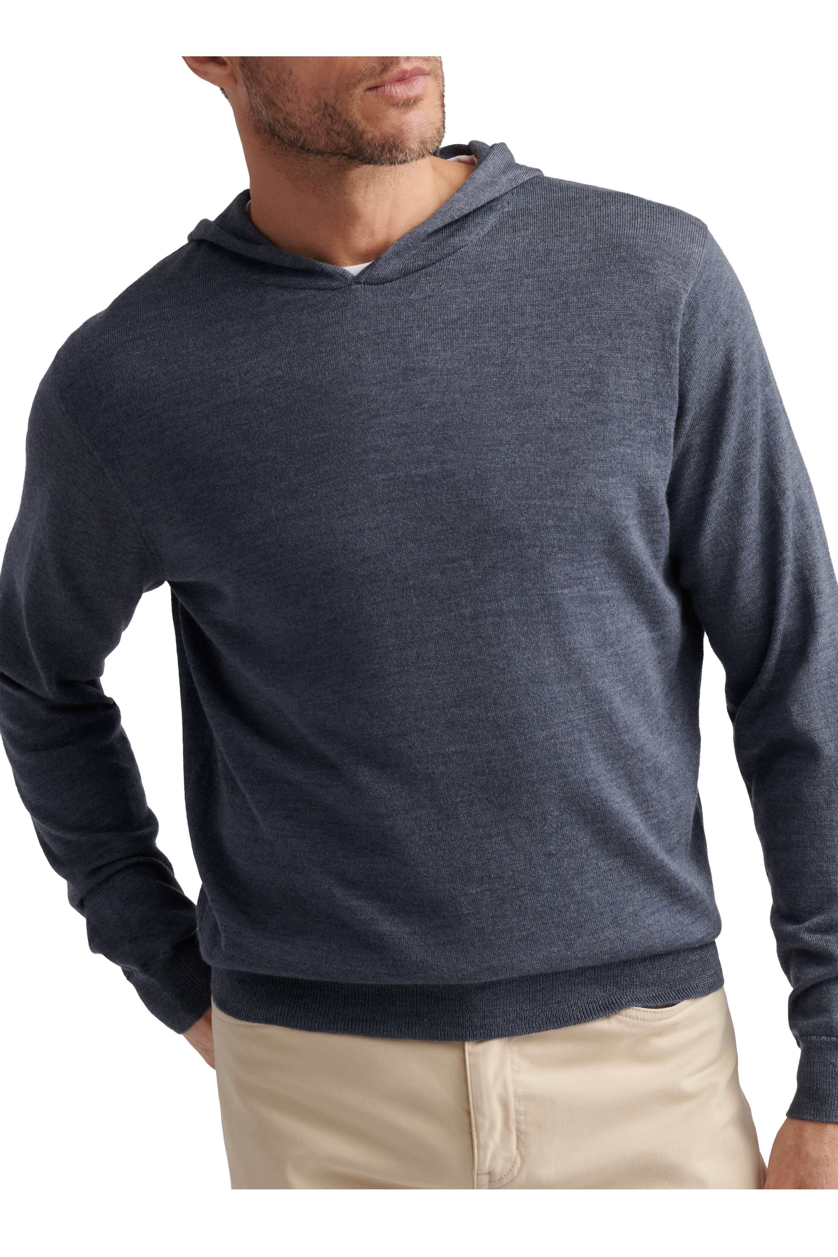 Peter Millar - Popover Charcoal Gray Hoodie