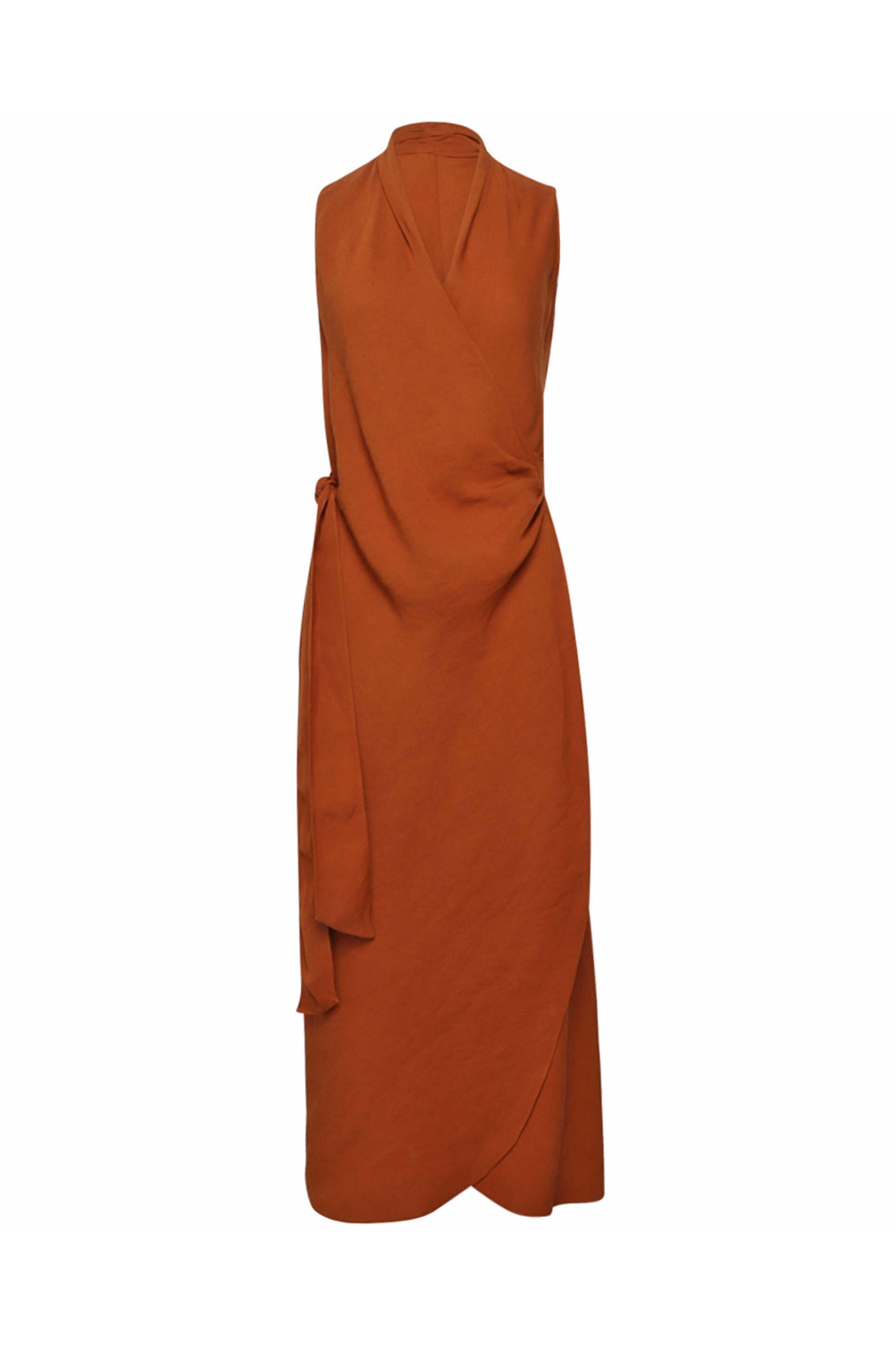 Peter Cohen - Rusty Nikki Long Wrap Dress