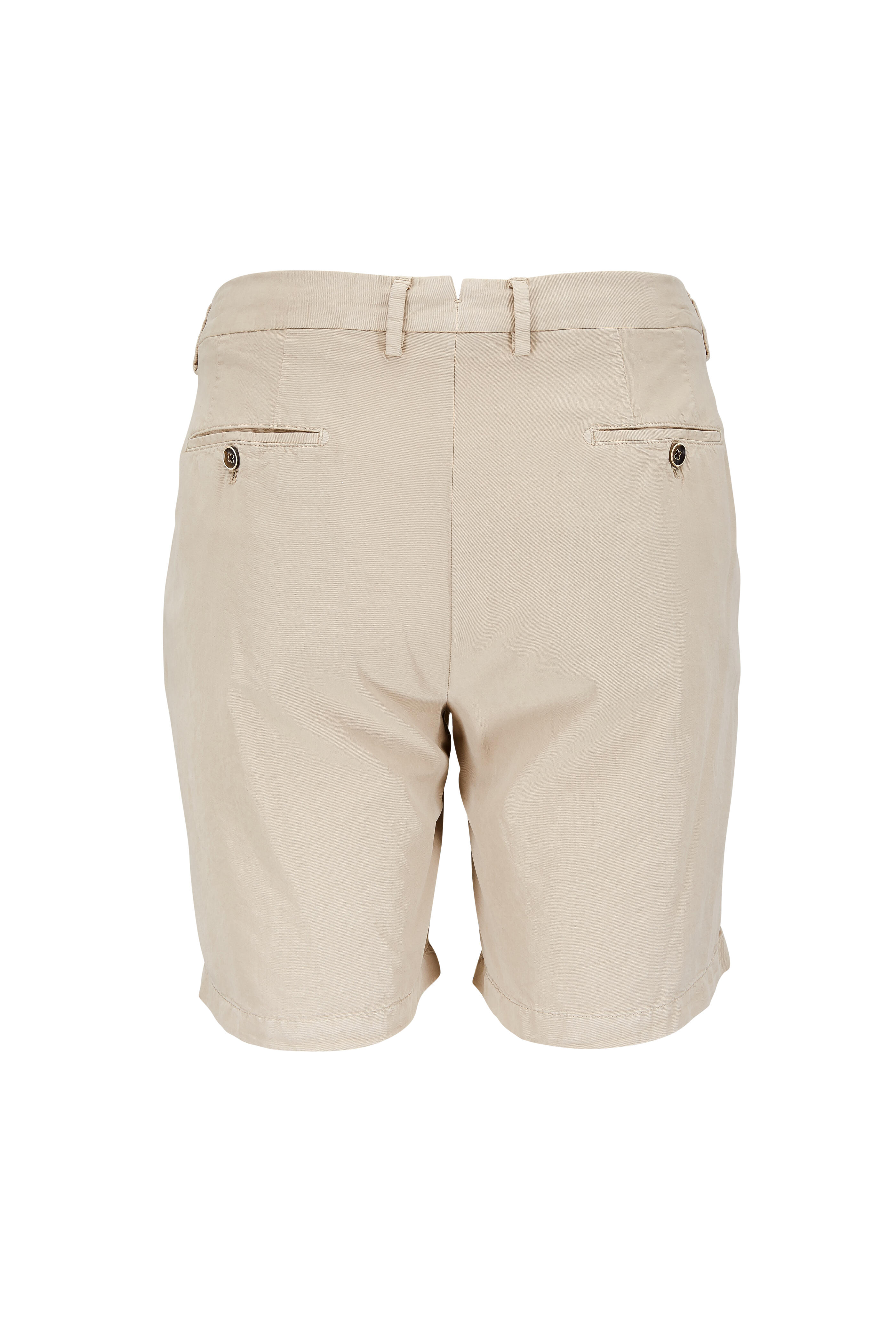 Peter Millar Collection Khaki Summertime Twill Shorts