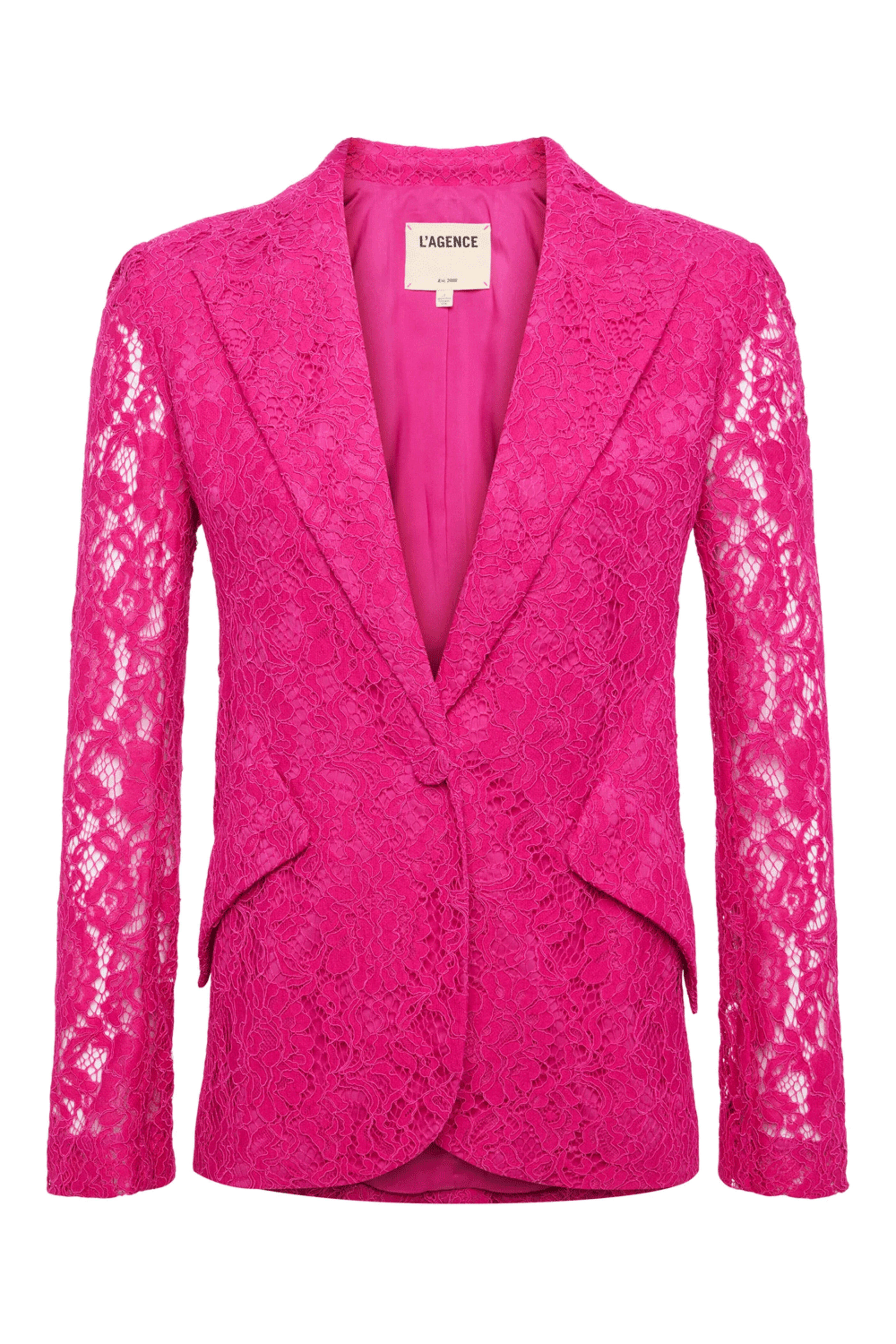 L'Agence - Light Ruby Chamberlain Blazer
