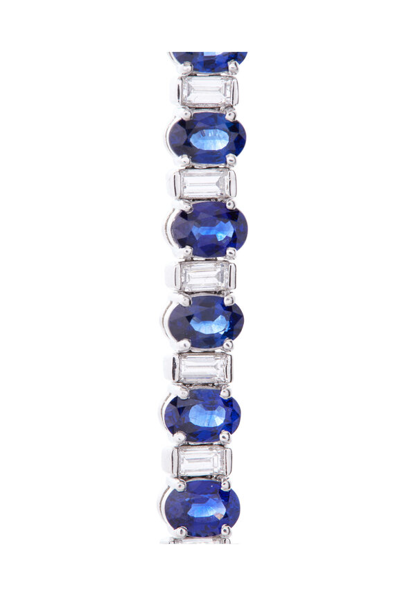 Lowy & Co Sapphire & Diamond Bracelet - view 2