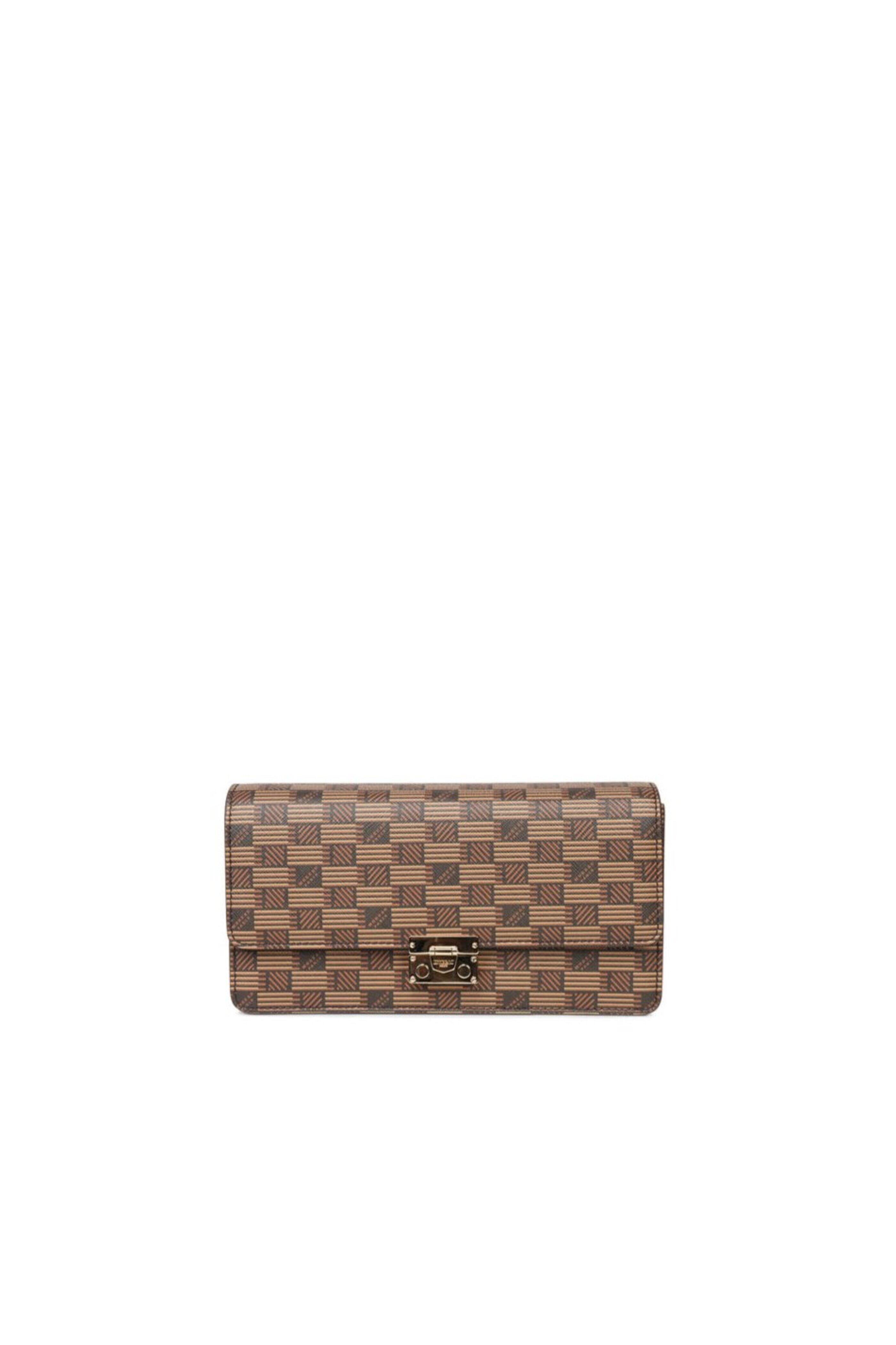 Moreau Paris - Gigi Chocolate Leather Shoulder Bag