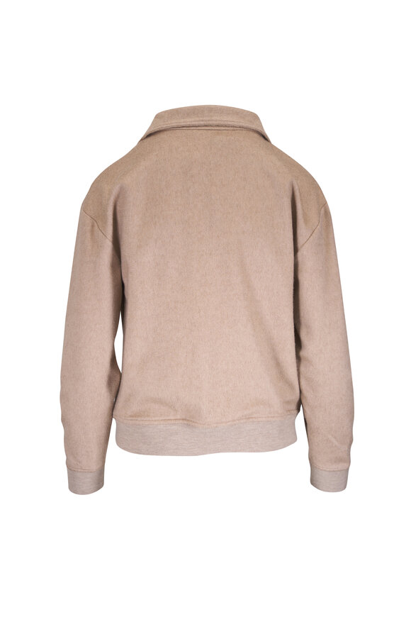 Marco Pescarolo Kyro Taupe Bomber Jacket - view 6