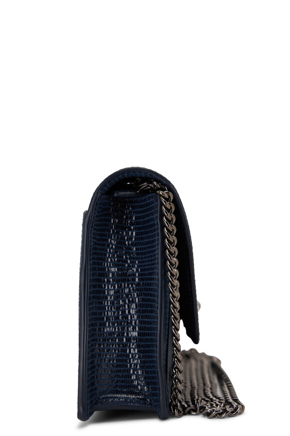 Akris Anouk Admiral Blue Envelope Shoulder Bag - view 4
