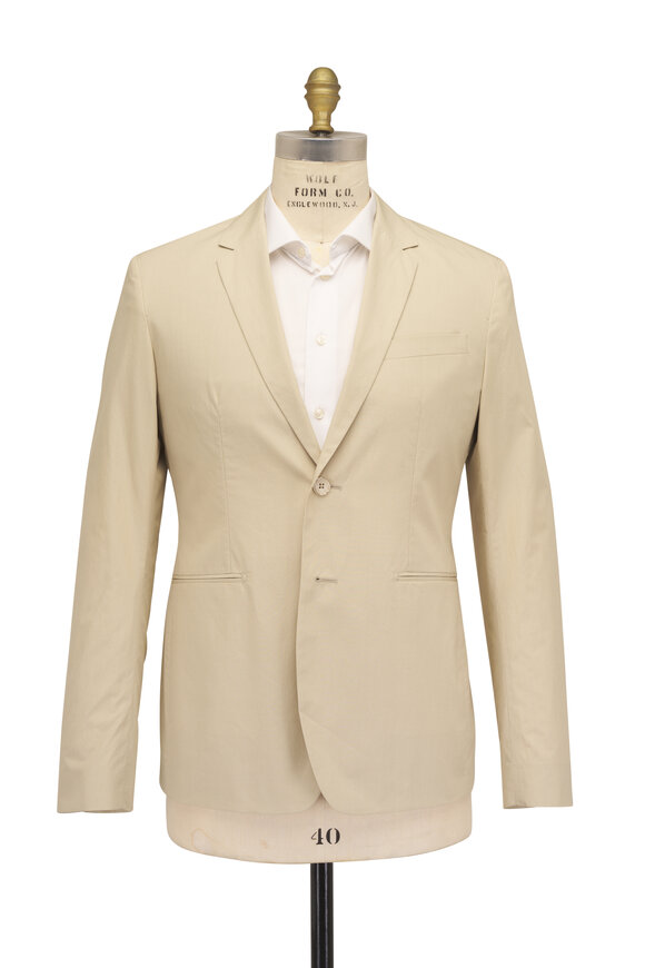 Orlebar Brown Tan Mathis Cotton Semi Structured Blazer - view 3