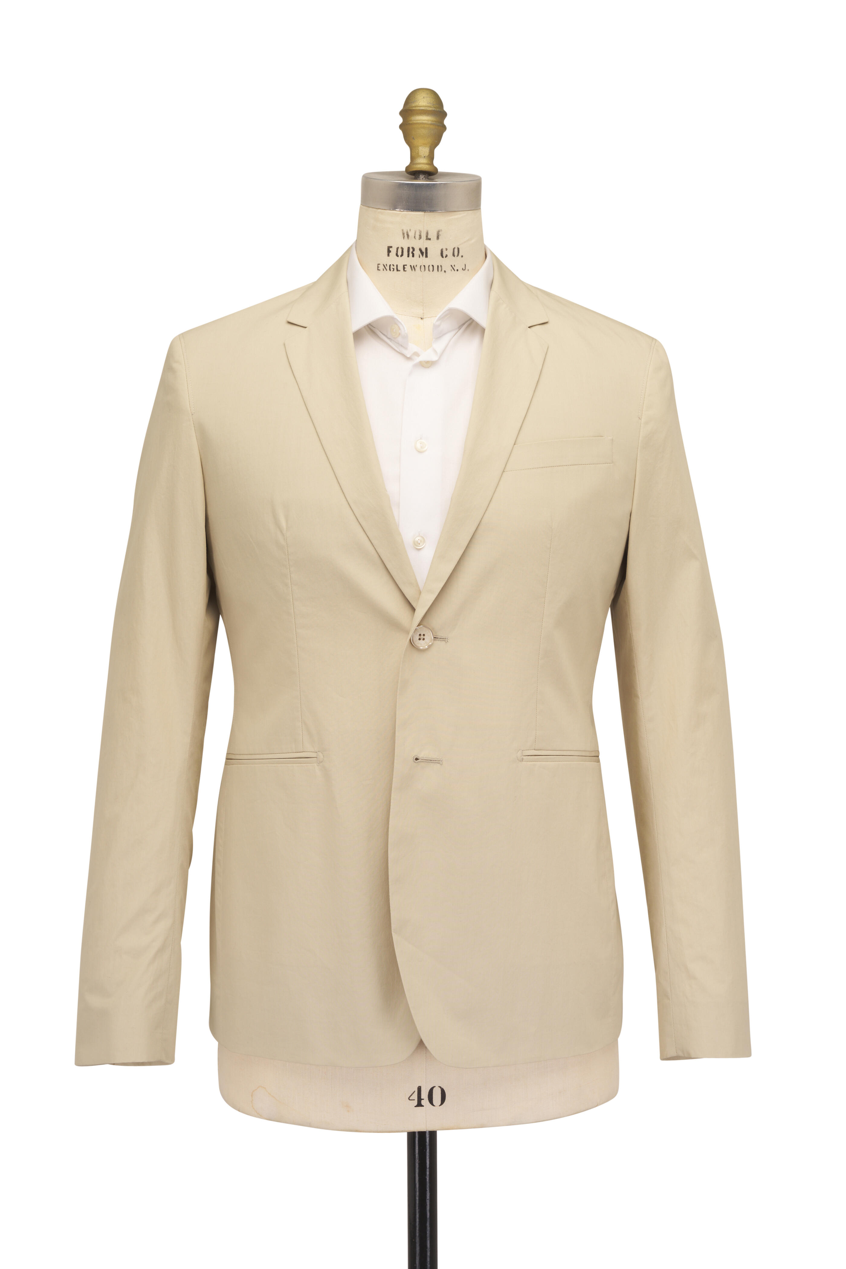 Orlebar Brown - Tan Mathis Cotton Semi Structured Blazer