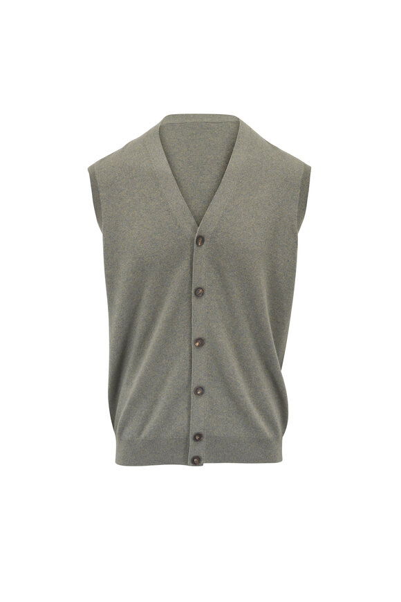 Loro Piana Mountain View Baby Cashmere Vest