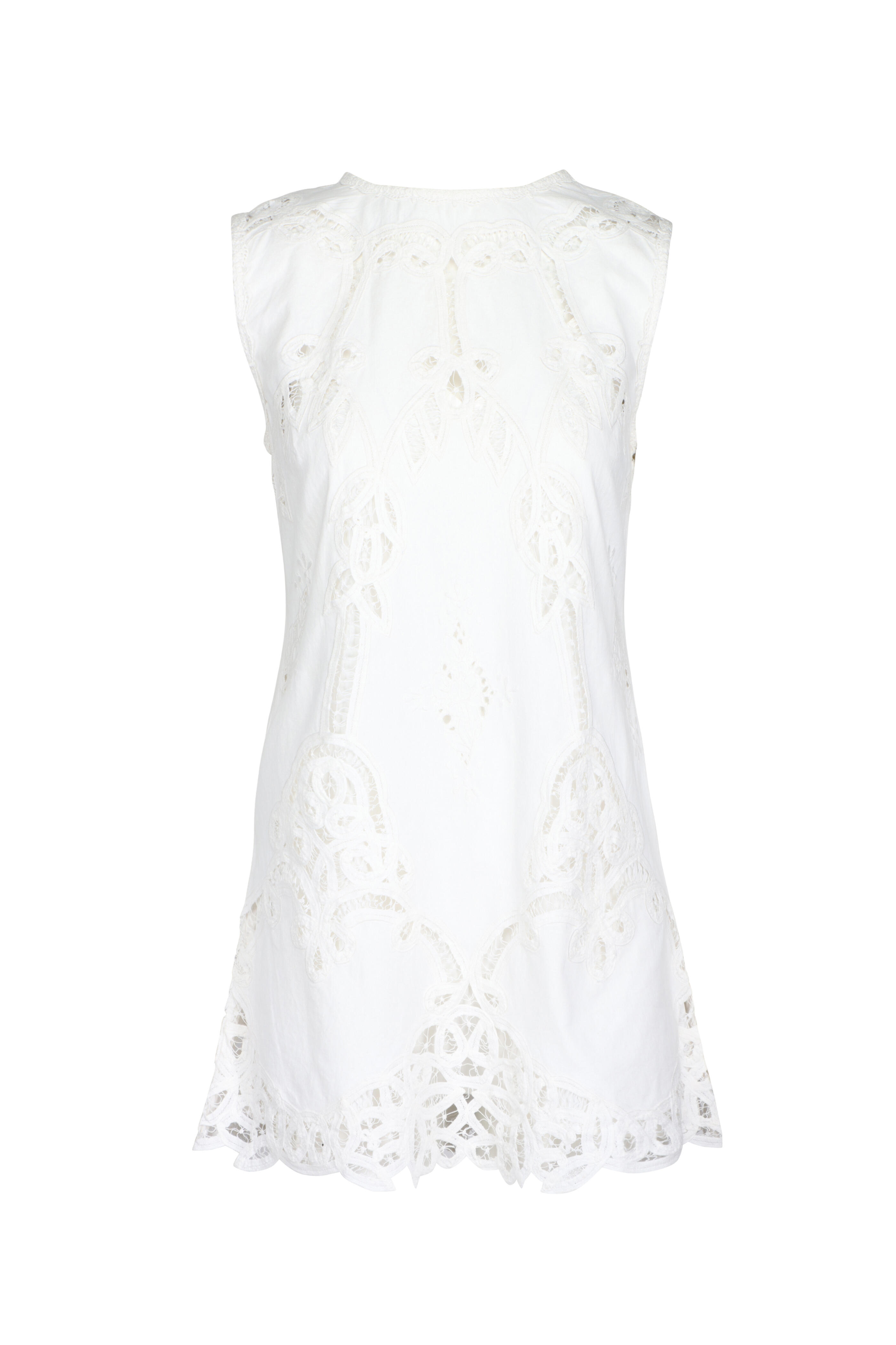 The Great - White Picnic Shift Dress