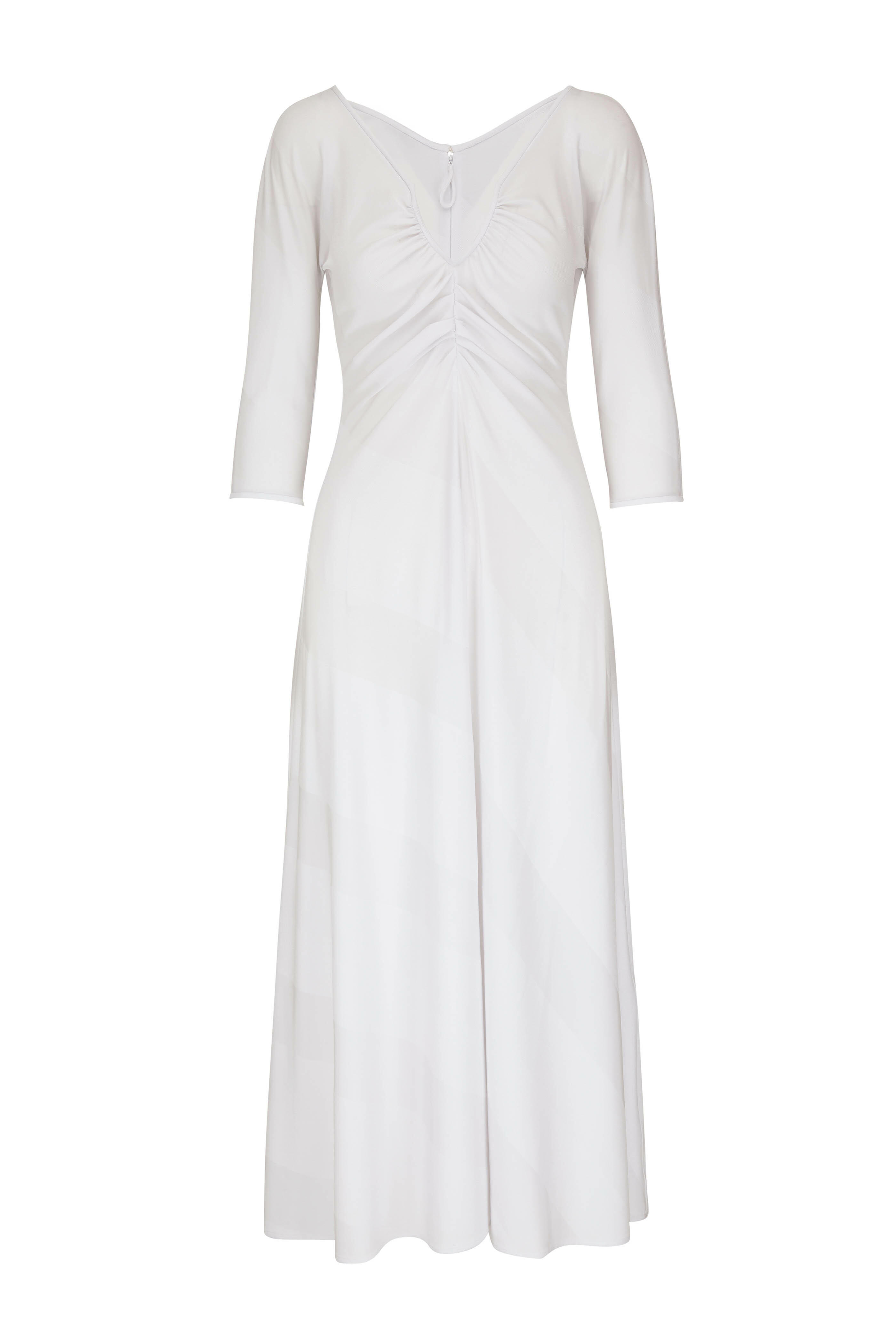 Giorgio Armani - Ice Jacquard Stripe Jersey Dress