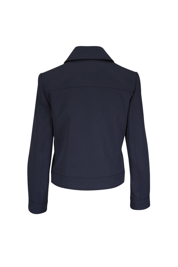 Nili Lotan Susannah Midnight Wool Jacket - view 3