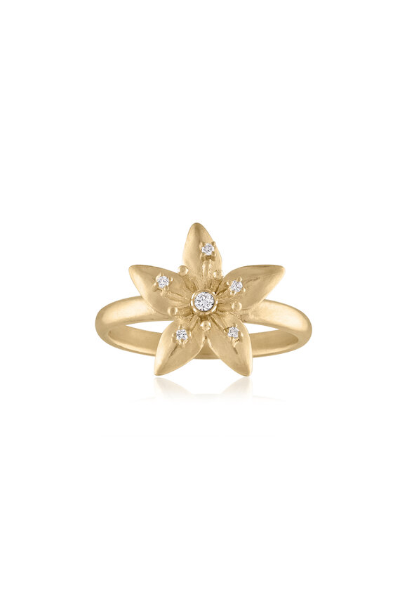 Loriann Starflower Diamond Ring