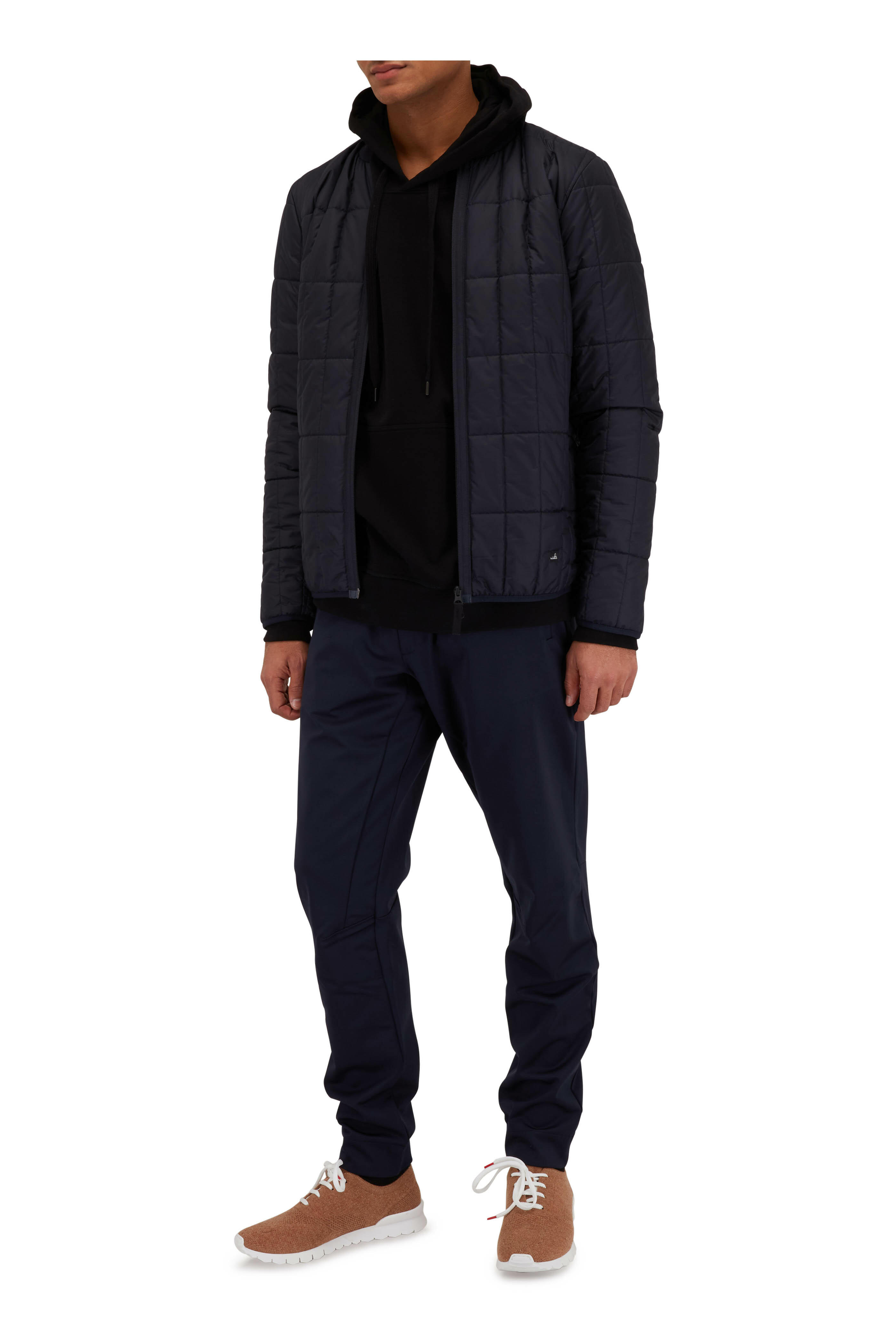 Kiton - Tan Cashmere Sneaker - view 5