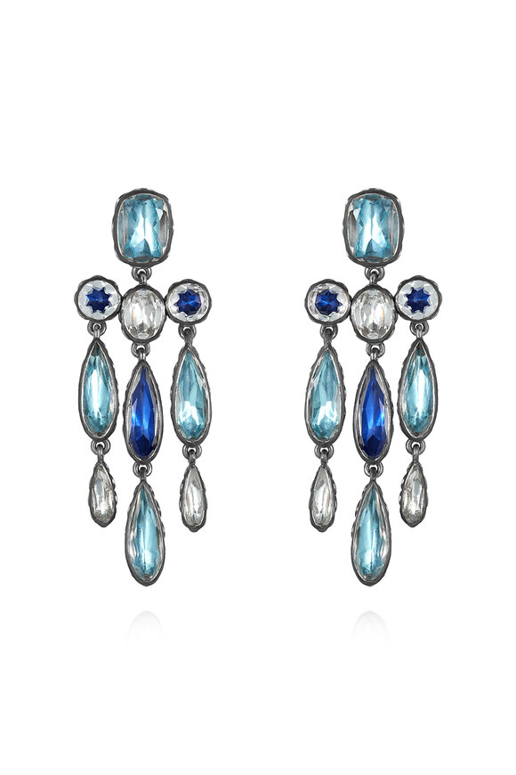 Larkspur & Hawk Catherine Long Girandole Earrings