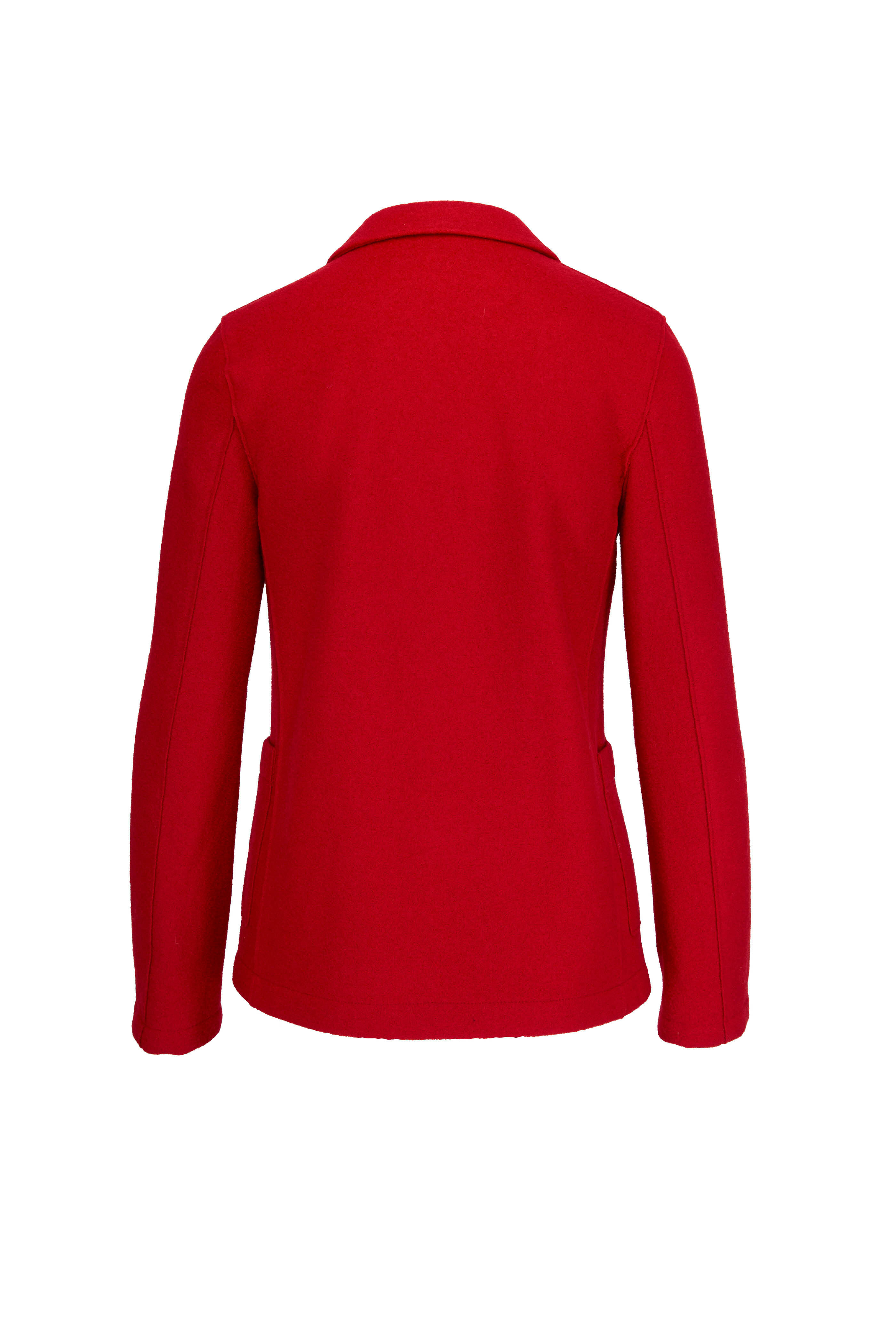 Harris Wharf - Red Boyfriend Blazer