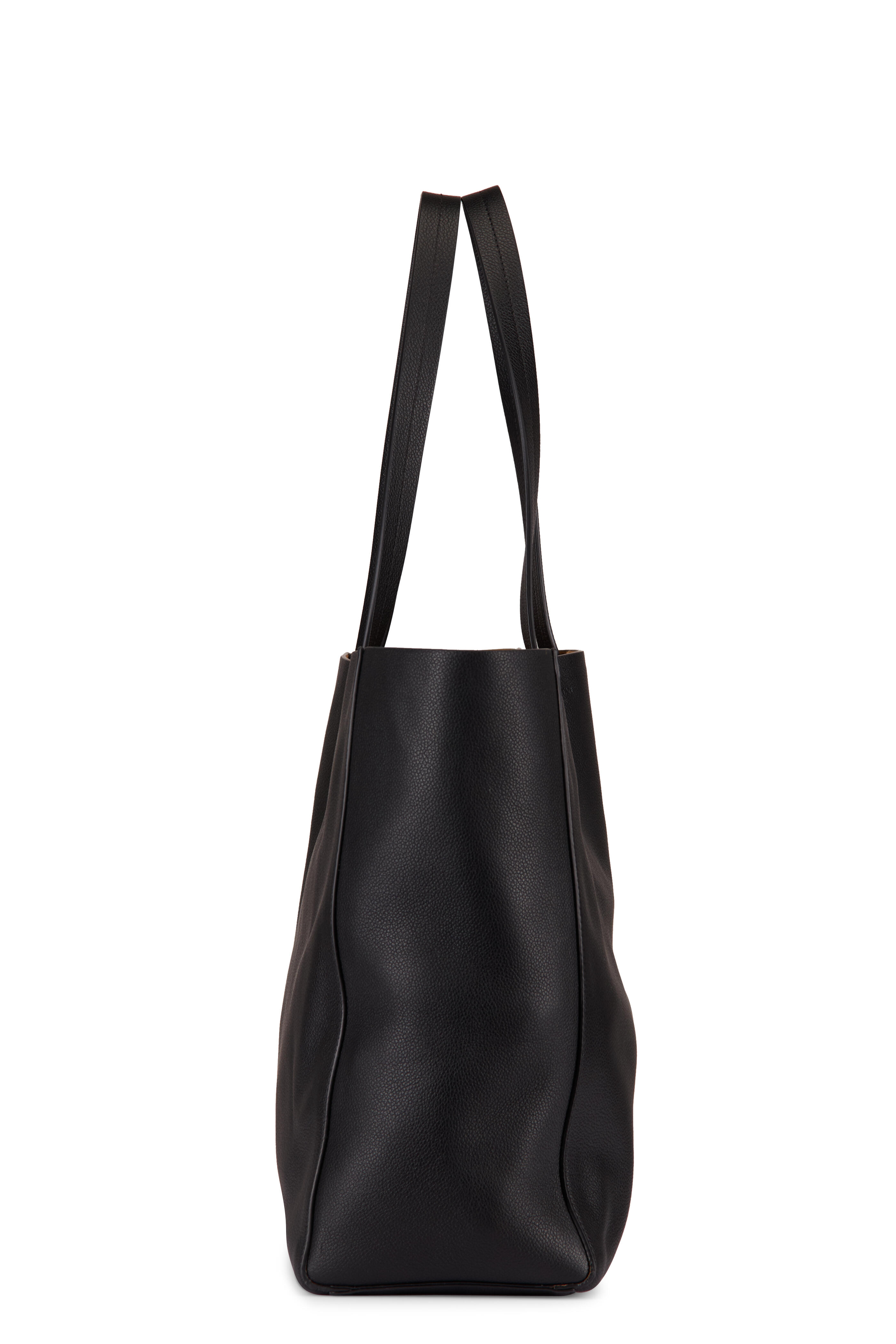 Nili Lotan - Medium Keith Soft Black Leahter Tote - view 3