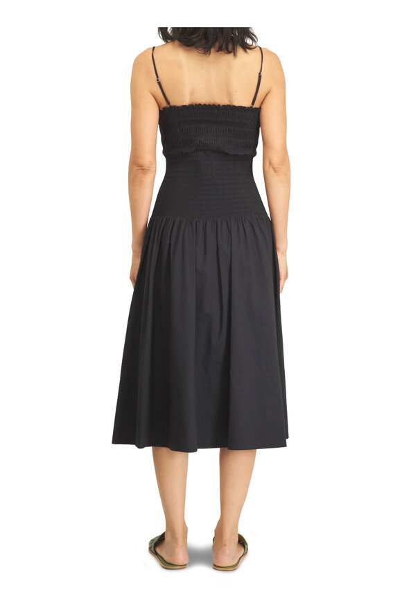Veronica Beard Serenel Black Midi Dress - view 4