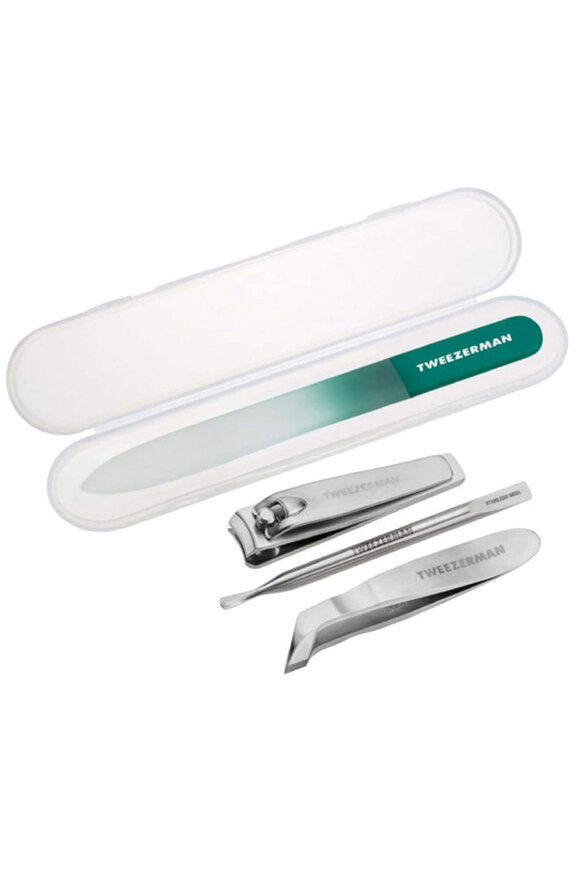 Tweezerman Emerald Shimmer Nail Care Set