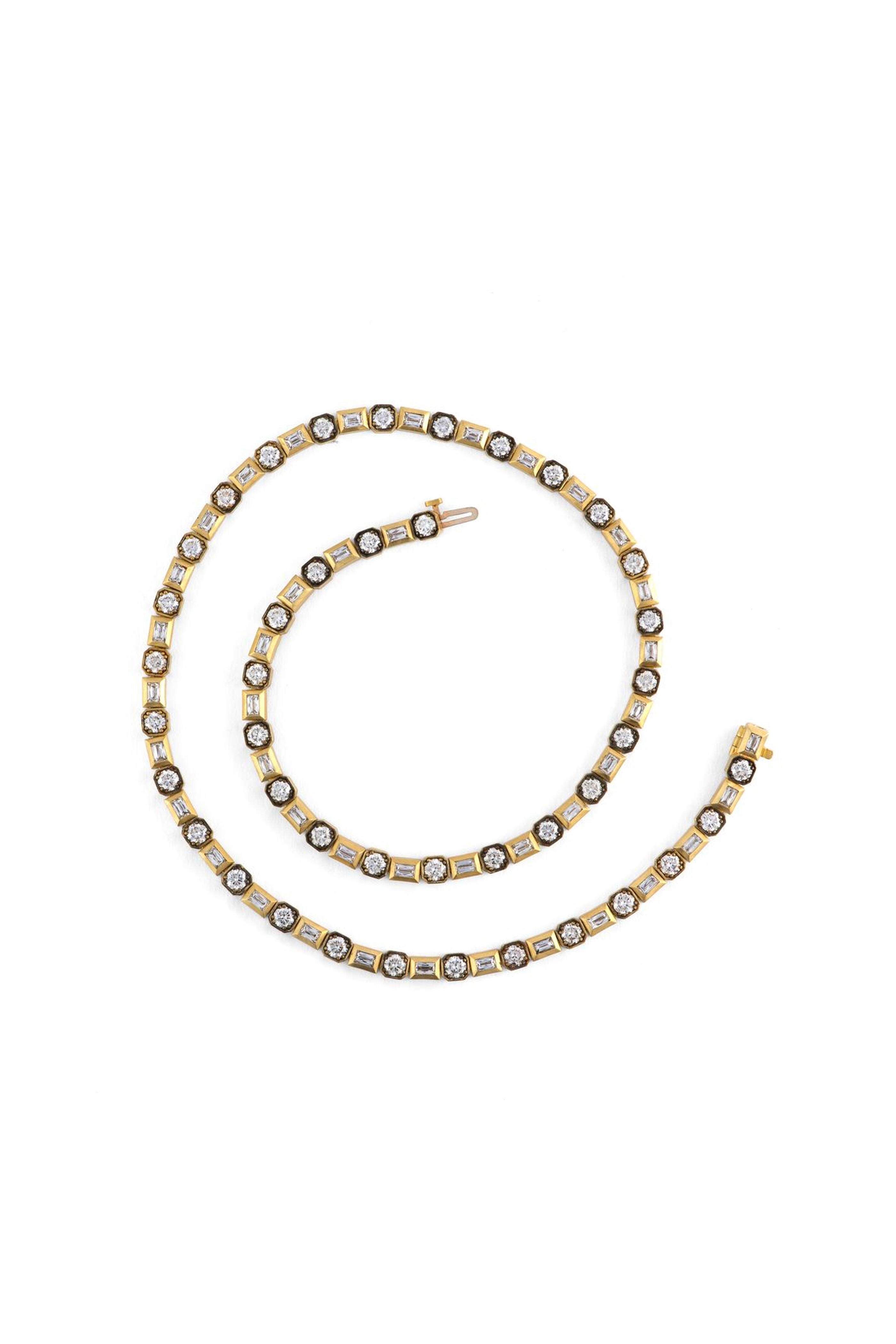 Sylva & Cie - Sugar Cube Riviera Necklace