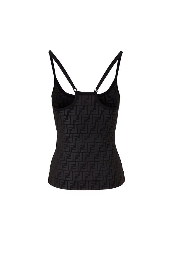 Fendi - Black Embossed FF Tank