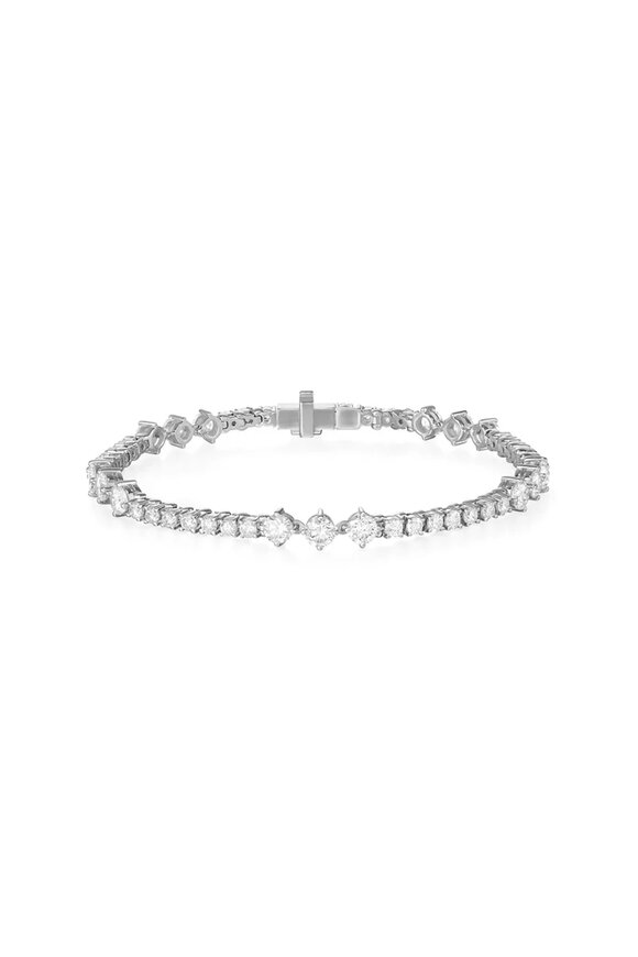 Melissa Kaye Stella Triplet Station Bracelet