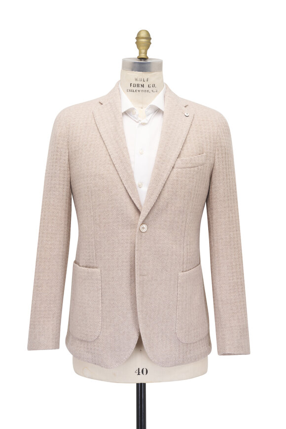 L.B.M. 1911 Oat Textured Tonal Wool Sportcoat - view 3