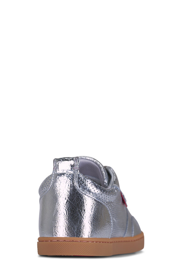 Christian Louboutin Tutti Rui Donna Silver Low Top Vintage Sneaker - view 5