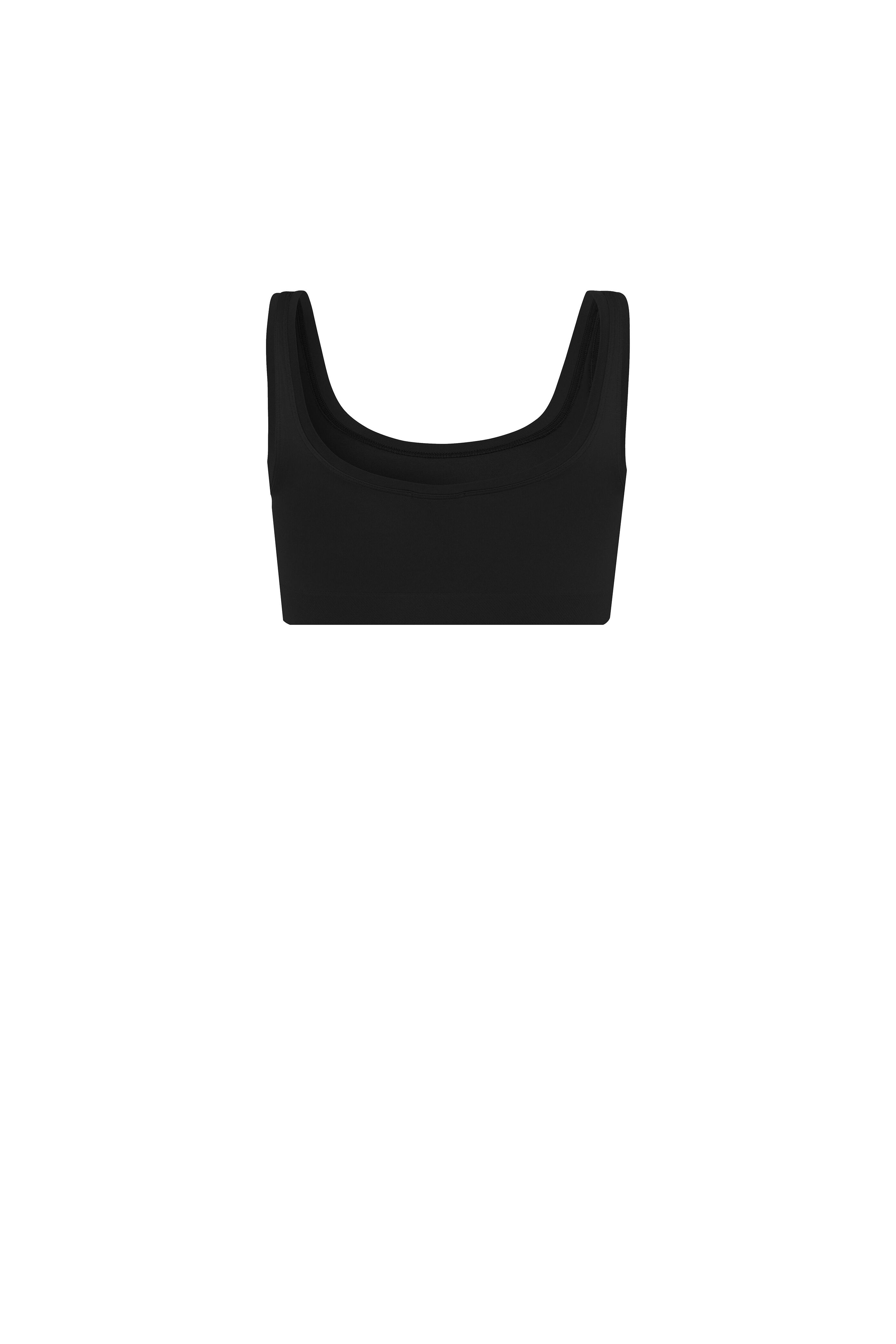 Hanro - Black Touch Feeling Crop Top Tank
