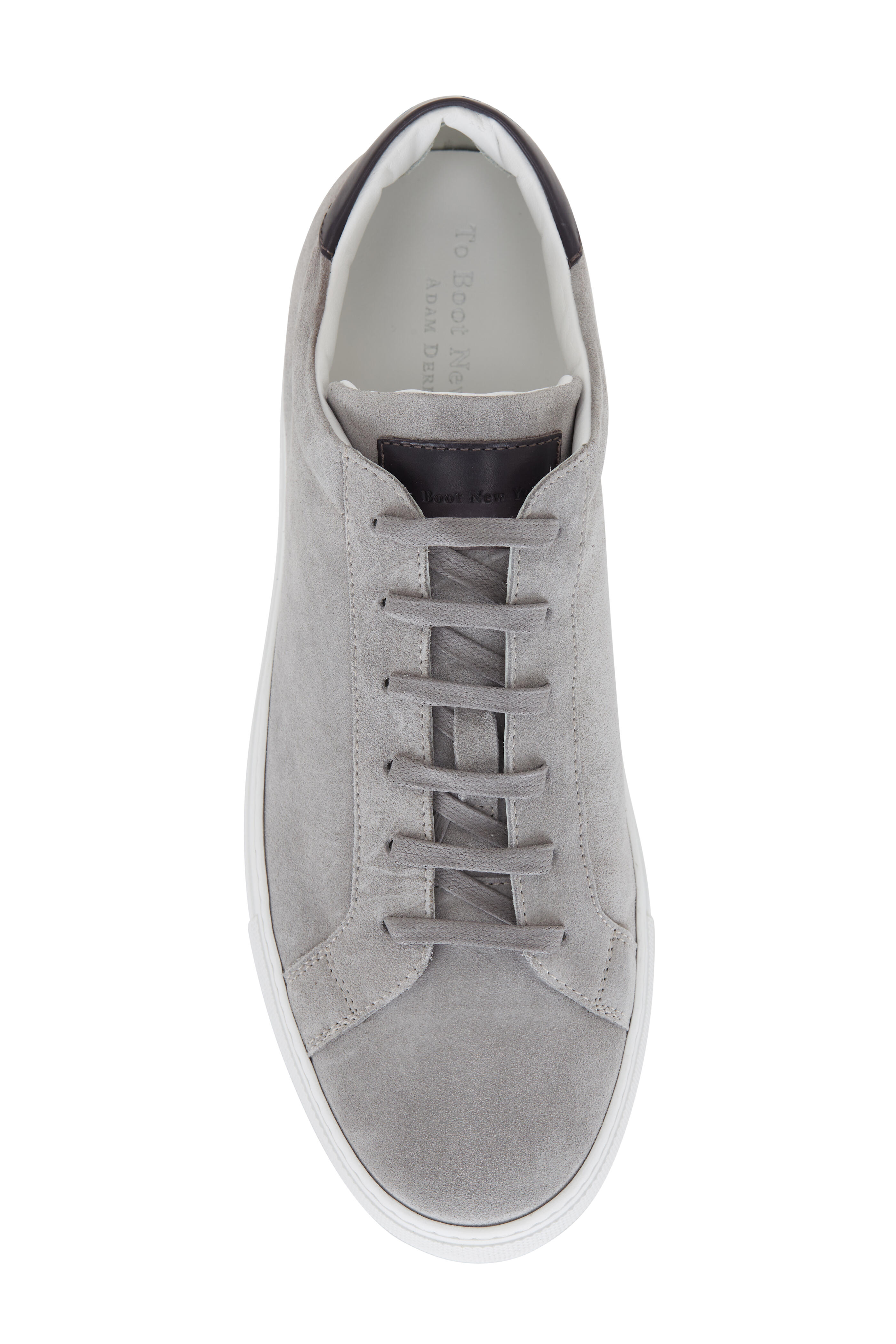 To Boot New York - Pacer Cement Suede Sneaker | Mitchell Stores