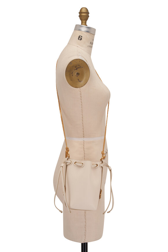 Chloé - Marcie Misty Ivory Micro Bucket Bag