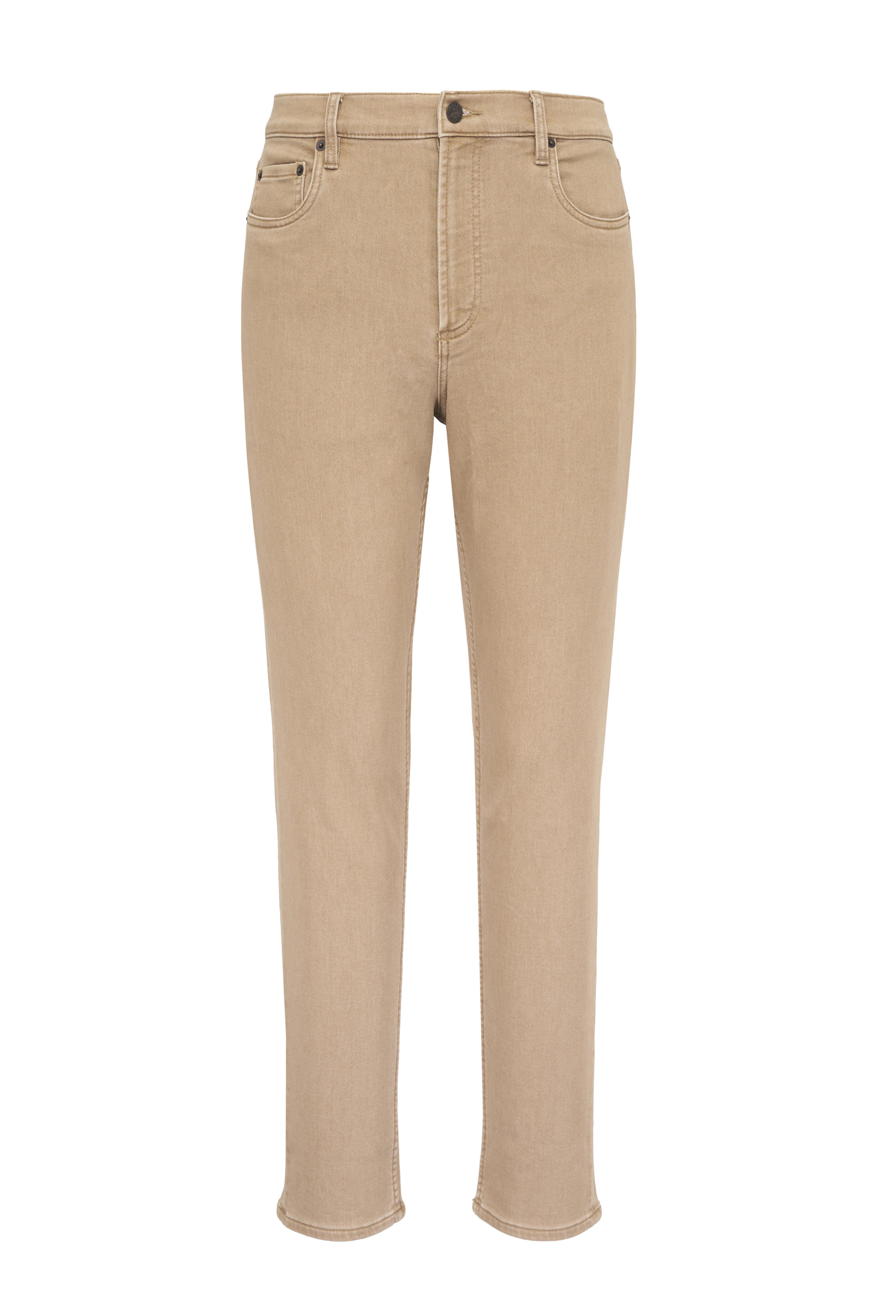 Faherty Brand - Stretch Khaki Terry Five Pocket Pant - view 1
