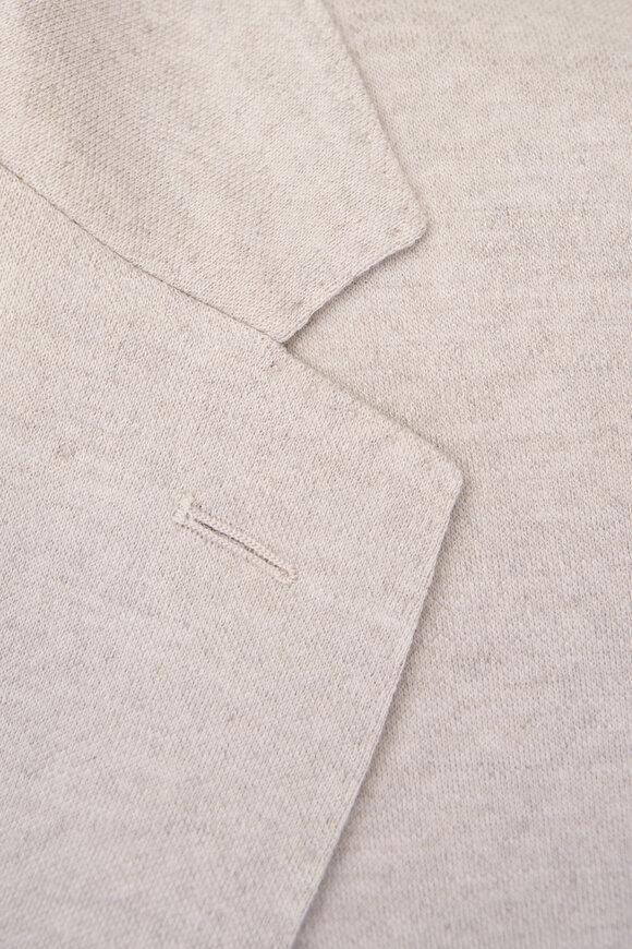 Loro Piana Tender Wall Beige Linen & Wool Jacket - view 3