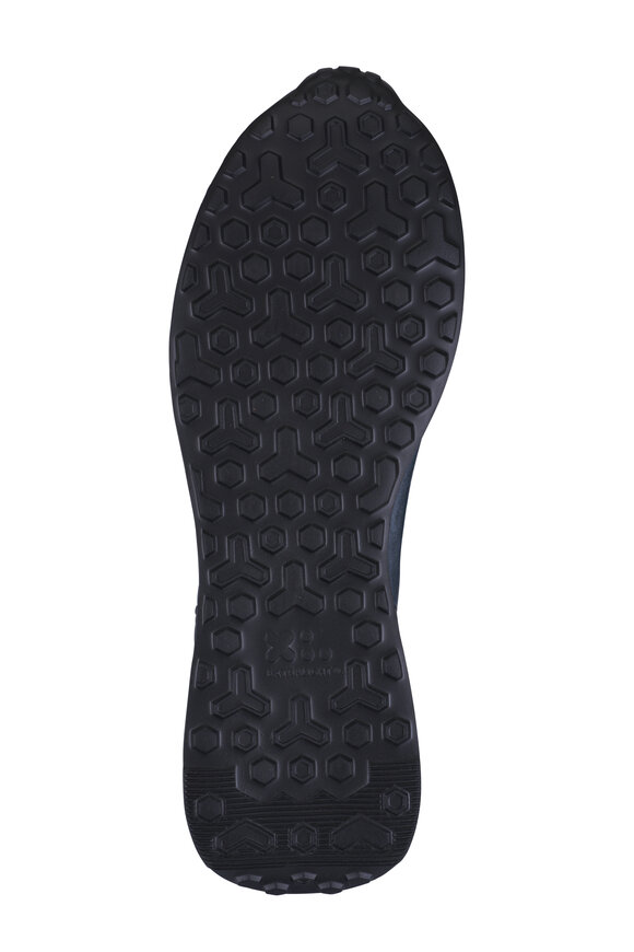 Magnanni Bravo Navy Leather & Suede Low Top Sneaker - view 5