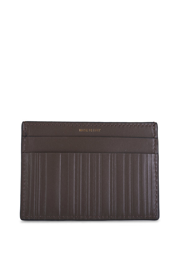 Paul Smith - Dark Green Leather Card Holder