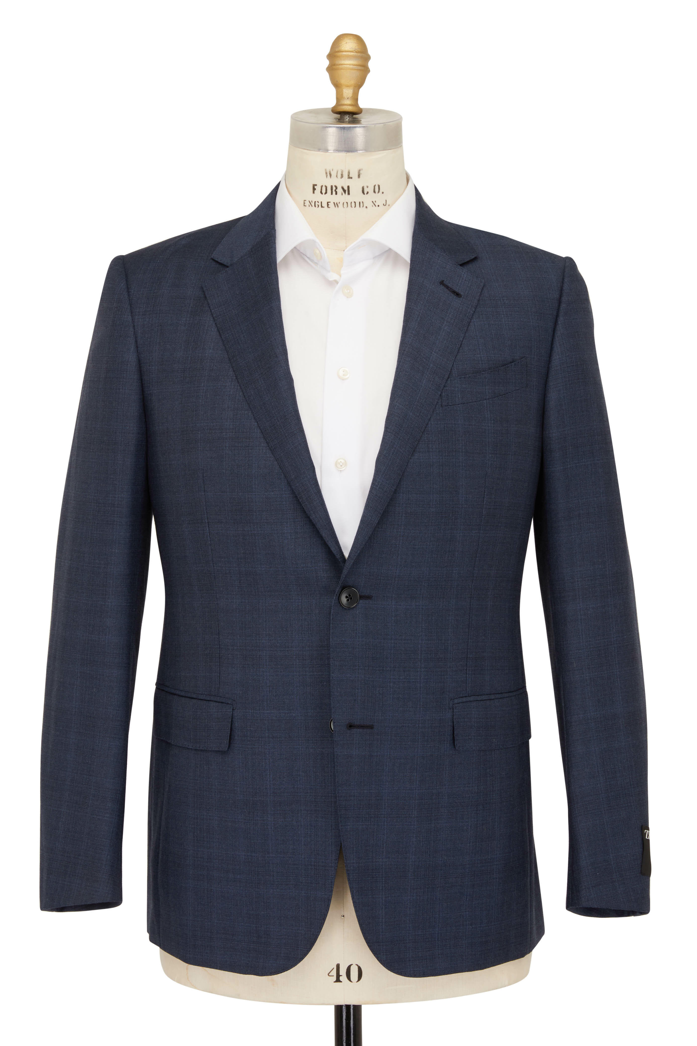 Zegna - Medium Gray Prince Of Wales Trofeo™ Wool Suit