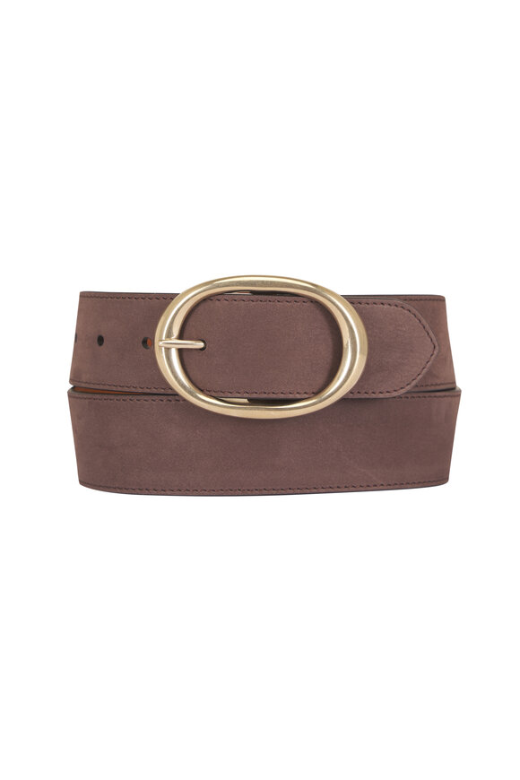 TWP Chocolate Wide Belt, 40mm - view 1