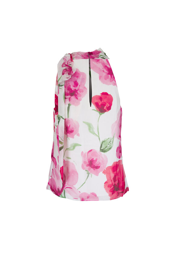 Sachin Babi Deirdre Poppy Print Blouse - view 4