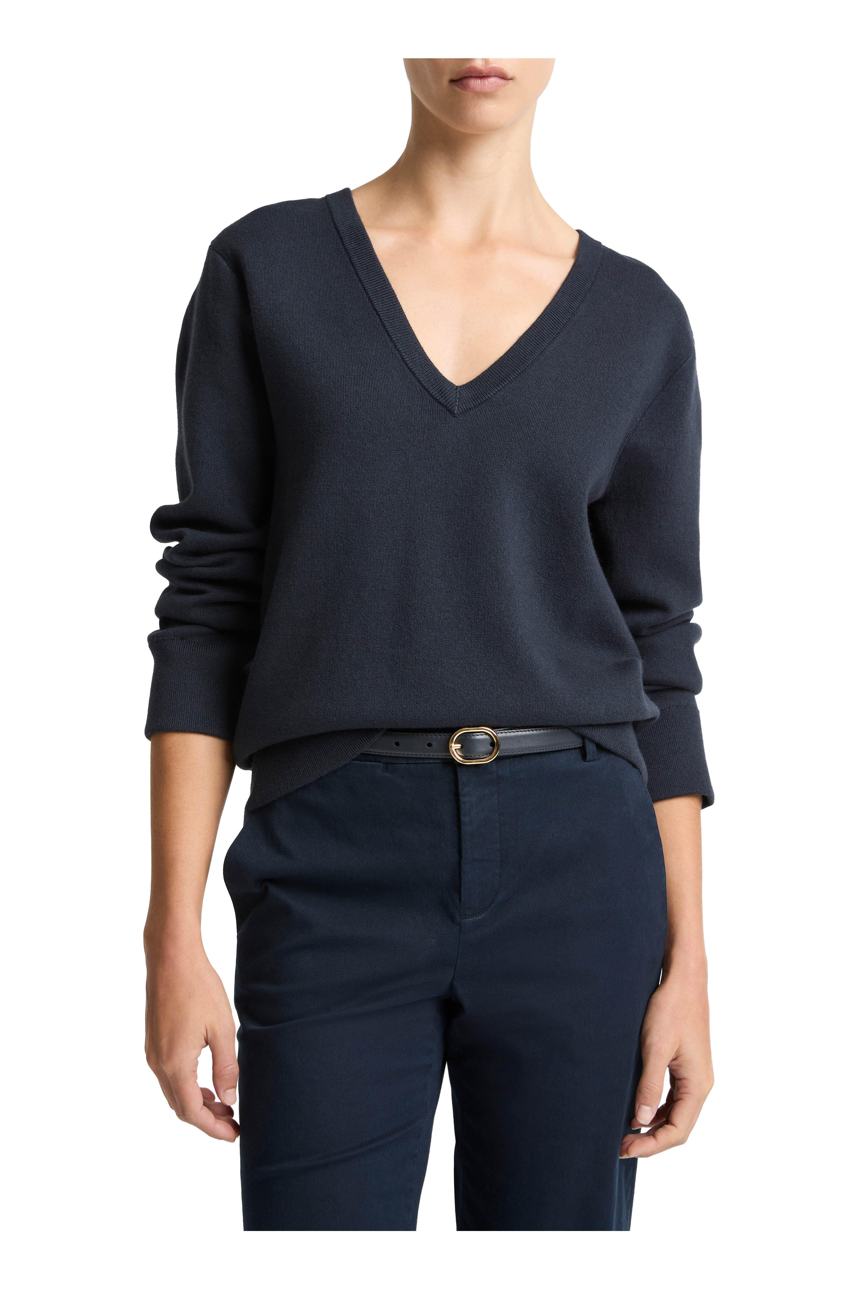 Vince - Eclipse Double Faced V-Neck Sweater