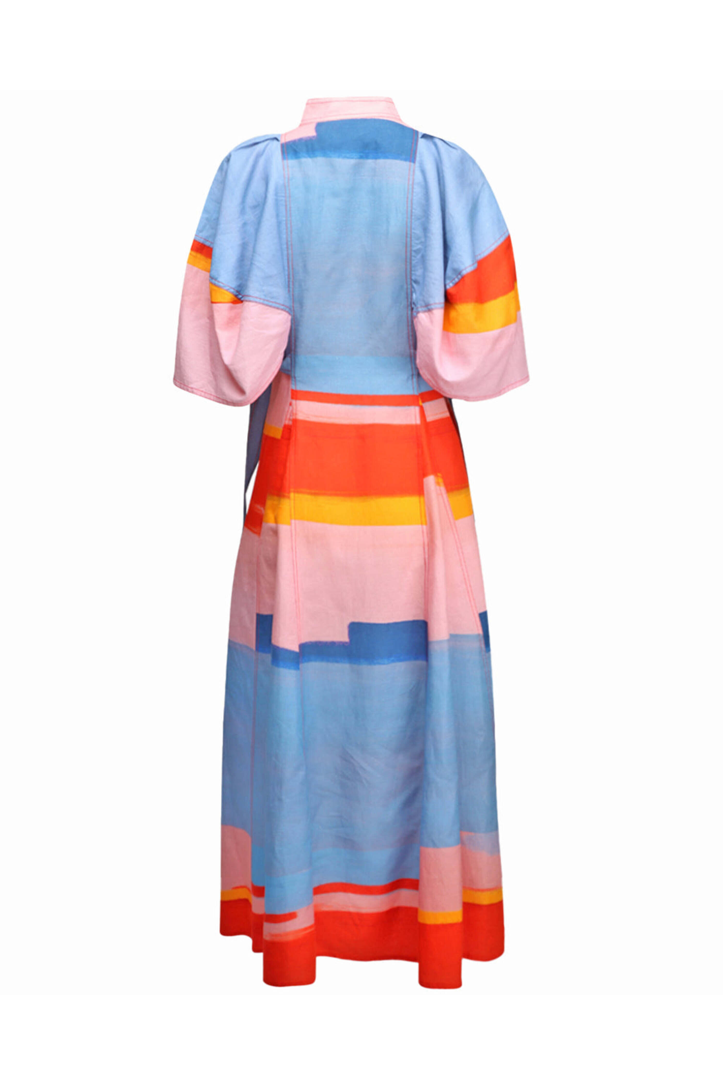 Lovebirds - Sunset Miami Maxi Dress
