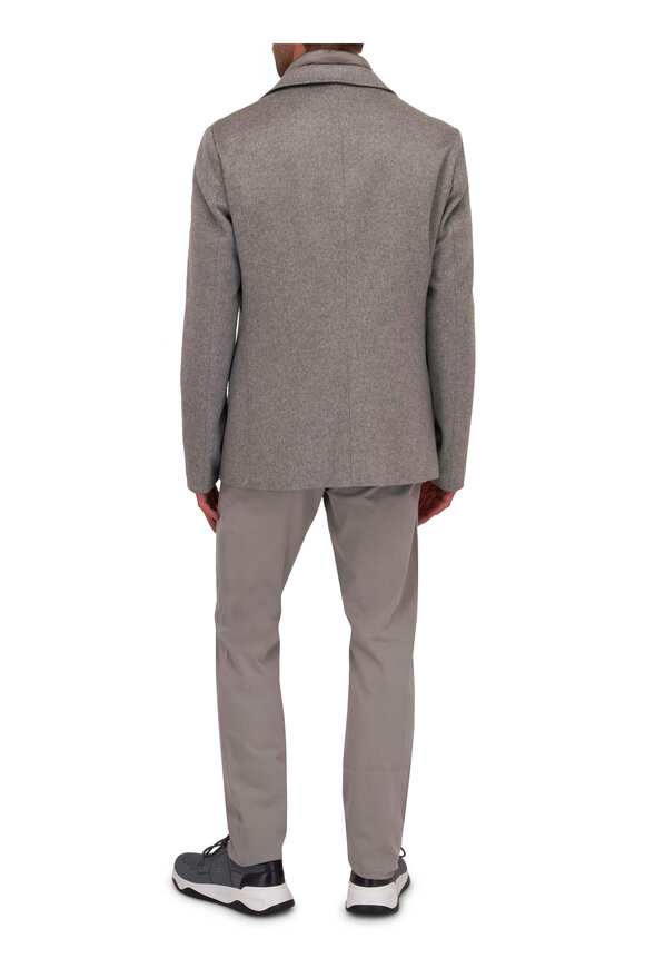Herno - Gray Cashmere Dickey Coat 