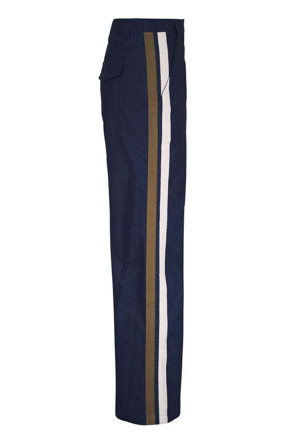 TWP Isabelle Midnight Vintage Washed Poplin Pant - view 5