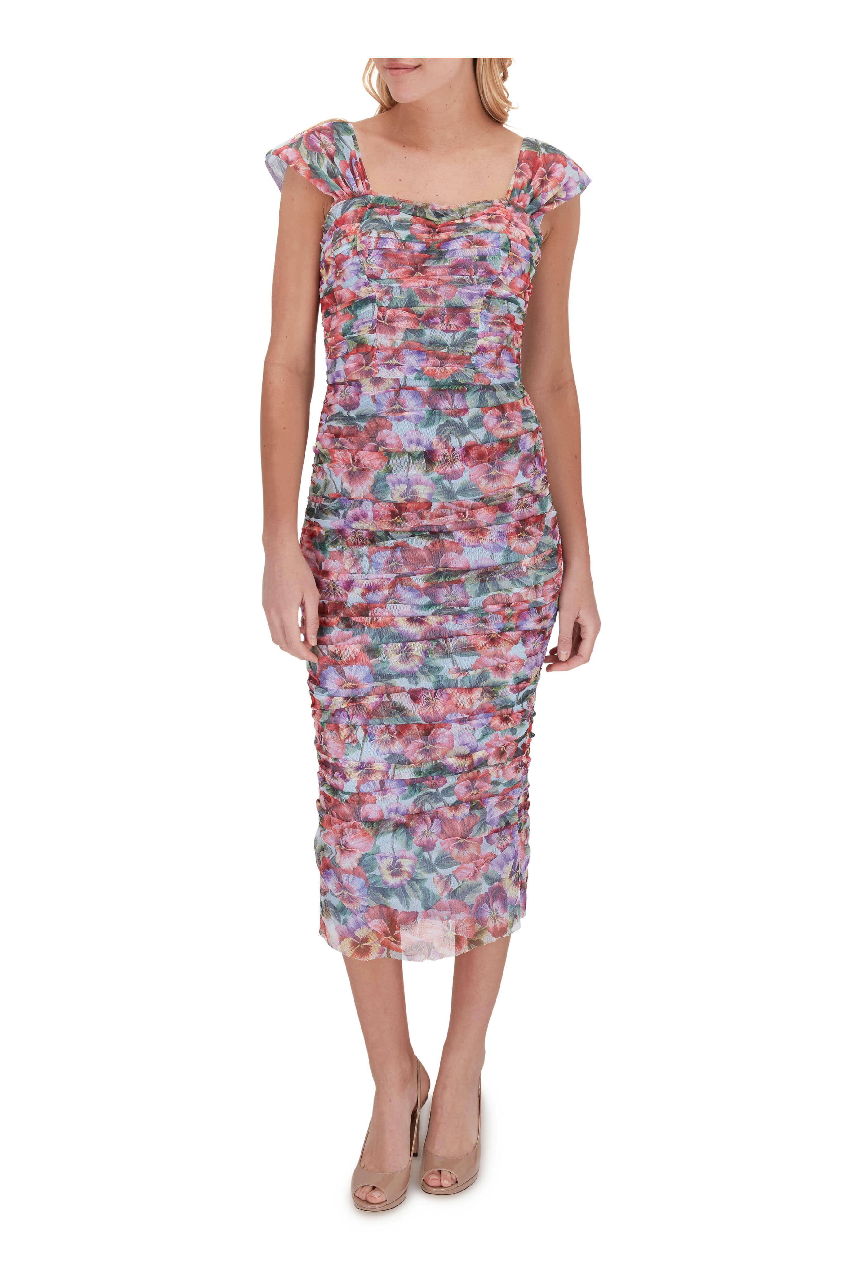 Jimmy Choo - Nova Ballet Pink Patent Leather Slingback, 100mm